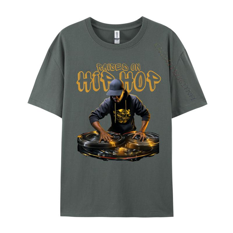 Male Top Tshirts Hip Hop Dj 50th Anniversary Design Cotton Tshirt For Unisex Fashionable T Shirt Tee Shirts Printed On