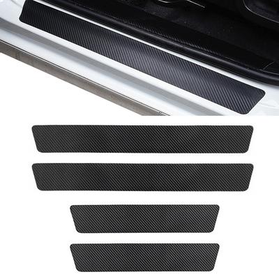 DELUXEFOX Car Side Step Guard Scuff Plate Protection Film Protective Sticker Car Door Mall