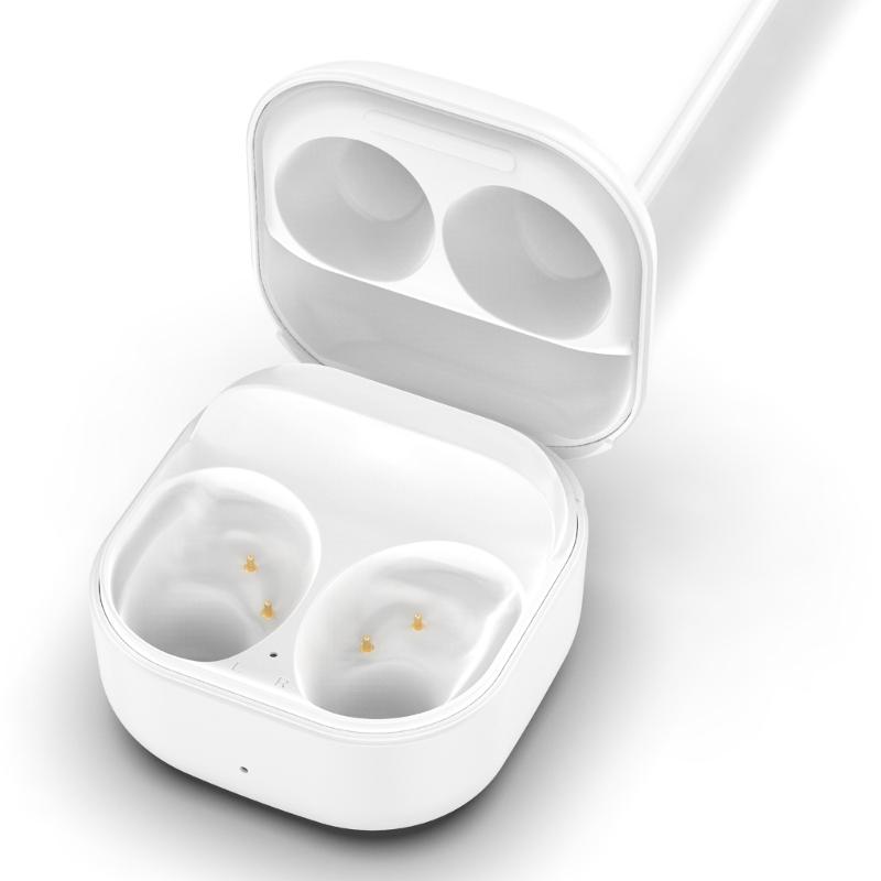 Charging Case for Buds FE R400 Replacement Charging Case Charger Cradle Dock with Cable Headphone Charging Compartment