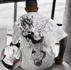 Dragon Ball Anime Pure Cotton T-shirt 2026 Summer New Front and Back Printed Men Women Street Hip-hop Casual Short Sleeved Top