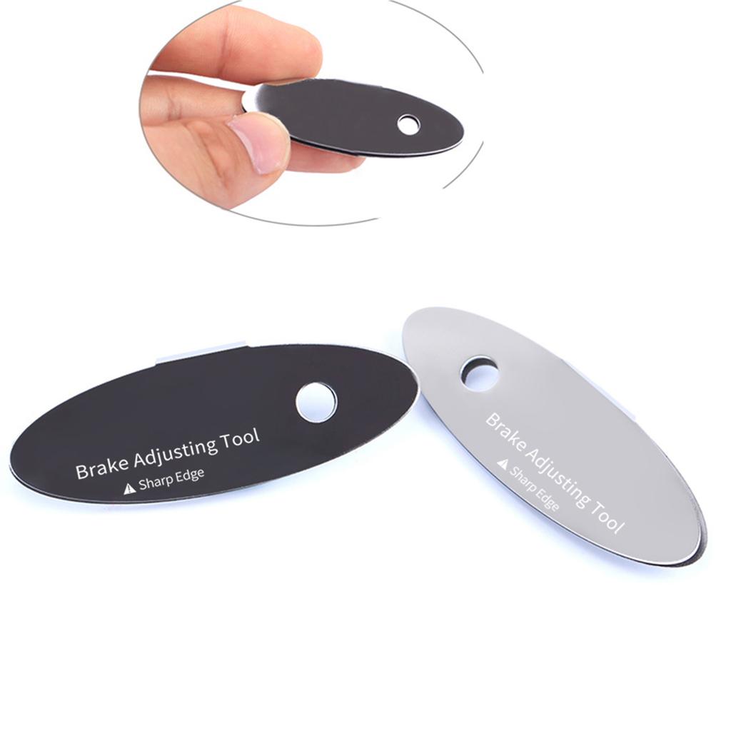 Cycle Disc Brake Pad and Rotor Alignment Tool Stainless Steel Bike Disc Brake Pad Adjustment Tool