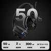 Voistek Professional Wireless Bluetooth with Charging USB New Button Mute Simultaneous Connection with Two 50 Hours Talk Fast Low Compatible with and