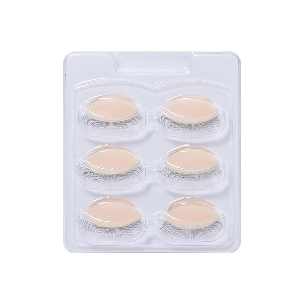 wholesale Mini Lash Flat Model Head Practice Eyelash Extension Training Head With Removable Replacement Eyelids Mannequin Head
