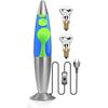 Raketen-Lava-Lampe - CELLUSTOP - Magma-Lampe - 34 cm - 2 R39 Glühbirnen - Grün