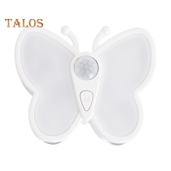 LED Schmetterling Nachtlicht Einstellbare Helligkeit USB Aufladbare Smart Motion Sensor Drahtlose Nachtlicht Nachttisch Lampe