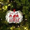 Christmas Jesus Nativity True Story Ornament Xmas Tree Hanging Decoration 2D Flat Acrylic Pendant for Christmas New Year Celebrations