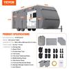 Trailer Travel RV Cover 24-27 Ft Class A Camper Cover Non-Woven Fabric