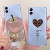 For Samsung Galaxy A04E Phone Case A042F Cover Fashion Simplicity transparent Soft Silicone Shell SamsungA04 A 04 E Funda