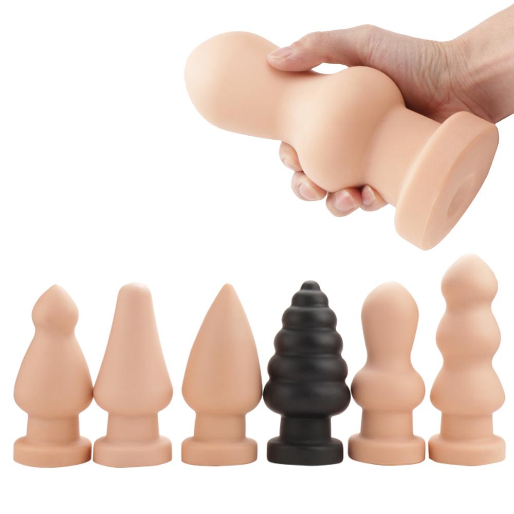 Anal Plug Sex Shop Big Butt Plug with Powerful Sucker Female Masturbation Tool Anal Toy Anal Beads Pussy Sex Toys for