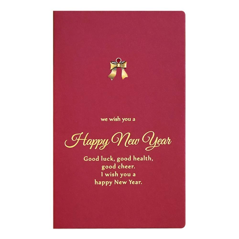 

10 шт. 3D Икона Открытка-благословение Красная Пригласительная Открытка Высококлассная Новогодняя Поздравительная Открытка 2025 Бизнес Style F