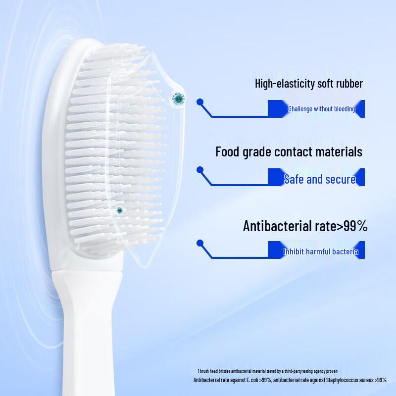 

Namei Nano Soft Rubber Gum Protection Toothbrush - 9-Pack