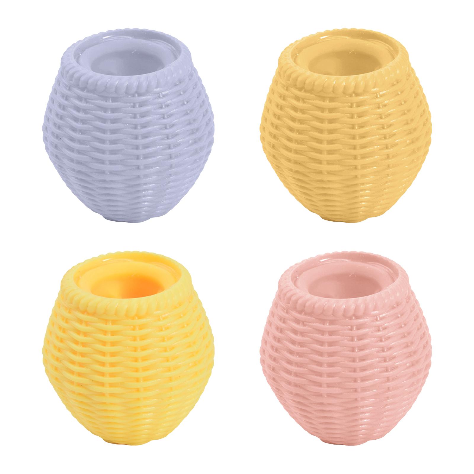 Easter Stress-relieving Basket With -up Chicks, Random Color Toy.