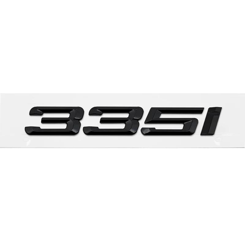 ABS Car Rear Trunk Letters Logo Badge Emblem Sticker For BMW 3 Series 316i 320i 325i 328i 330i 335i E46 E90 E91 F30 F31 F34 G20