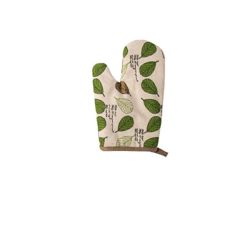 Thickened Non-Slip Heat-Resistant Oven Gloves for Baking and Cooking