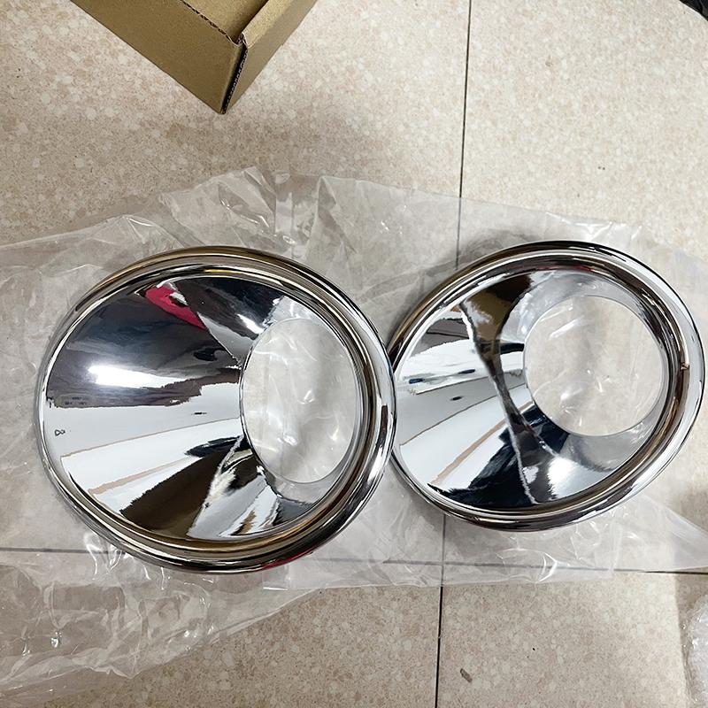 For Suzuki Vitara (2015-2022) ABS Chrome Front & Rear Fog Light Garnish Cover Trim - Car Accessories