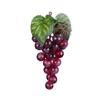 5 Strand Detailed Replicas Grape Faux PVC Fruit Decorations Perfect for Holiday Party Wedding Centerpieces