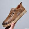 Fashion Spring Autumn New Versatile Fashion Breathable Casual Men's Shoes Anti Slip Simple Comfortable Wear Resistant Men's Board Shoes