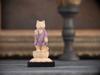 Katze Amida, Hüterin des Haustieres, besonderes Gebet im Kannoji-Tempel, Katzenholz, Glücksbringer, Feng Shui-Ornament, Neko Amida (kleine Größe) - Tiere, Service
