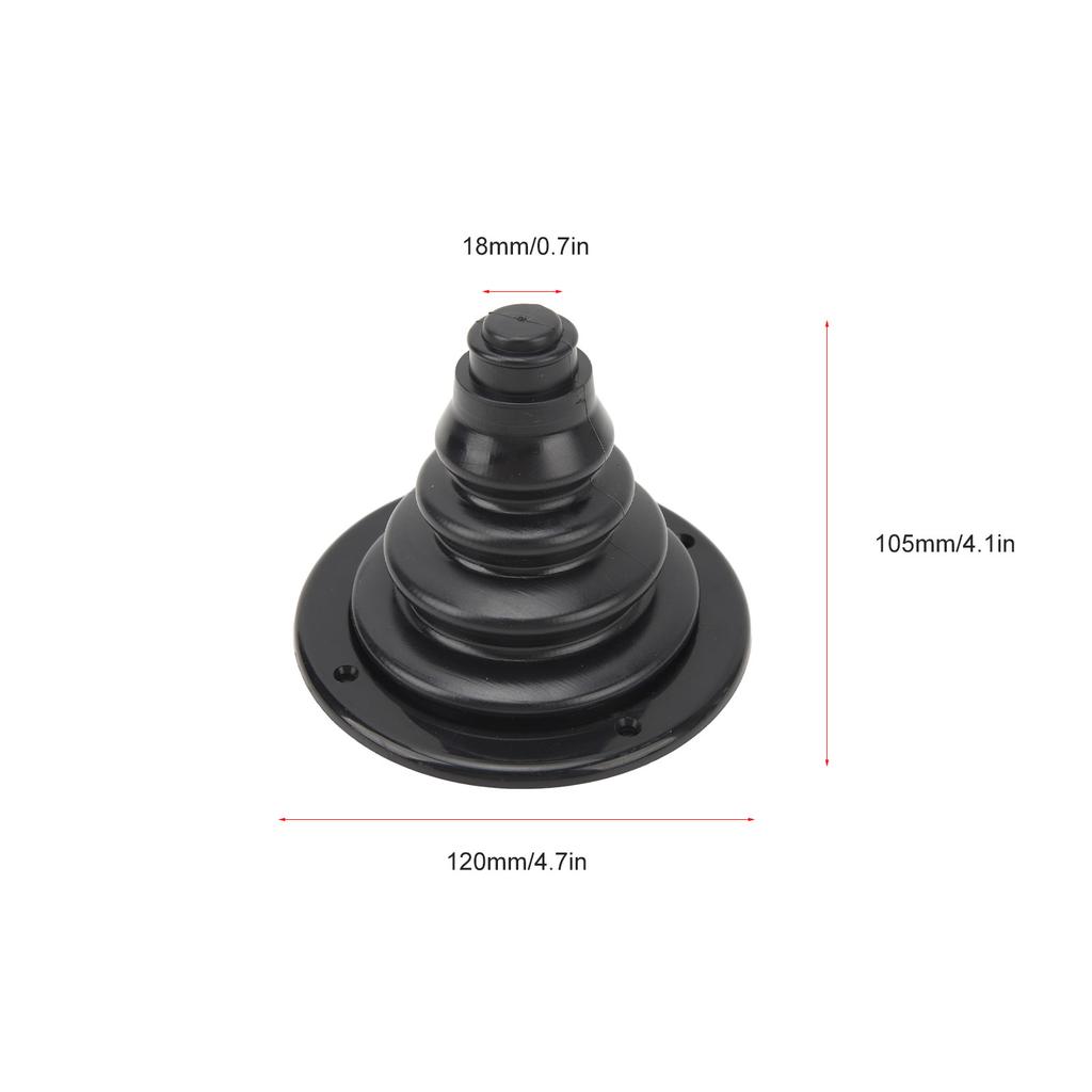 Boat Engine Rigging & Cable Boat 105mm Transom Steering Wires Holder Engine Rigging Cable Boot for RV Marine Yacht