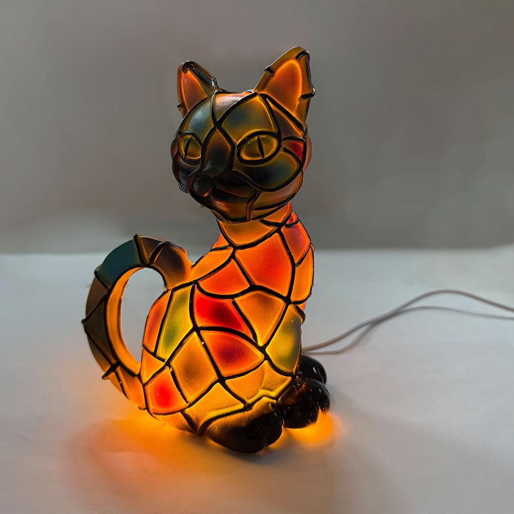 Bedroom Nightstand Lamps Animal Led Table Lamp Creative Resin Ornament for Shelf Bedroom Home Bed Living Room Apartment