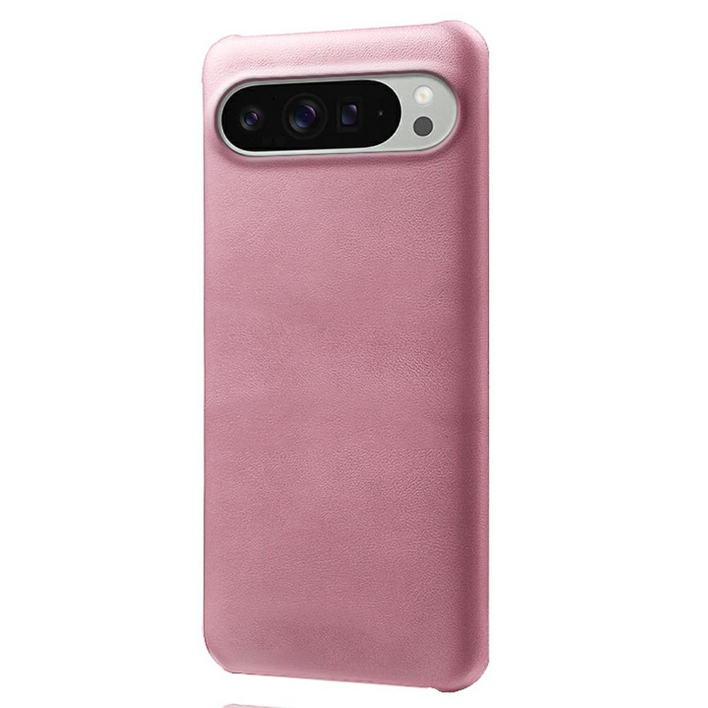 For Google Pixel 10 Pro XL Case Calf Texture PU Leather Hard PC Protective Phone Cover