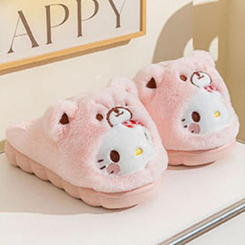 

Меховые тапочки с друзьями Hello Kitty (H102175)