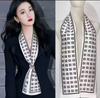 Big Brand Double-sided Printed Long Headband Silk Scarf Hin Scarf Ribbon Tie Bag Decoration Suit Scarf Waist Belt Multi Function