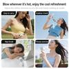 3-in-1 Portable Cooling Fan 16,000 RPM 100-Speed Touch Control & LED Display Turbo Cooling Fan