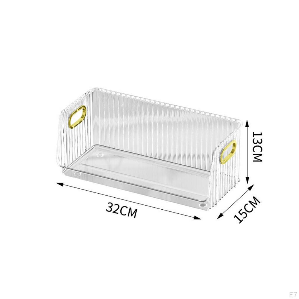 Container Box Desktop Storage Stackable Cosmetic Stable Sundries Organizer for