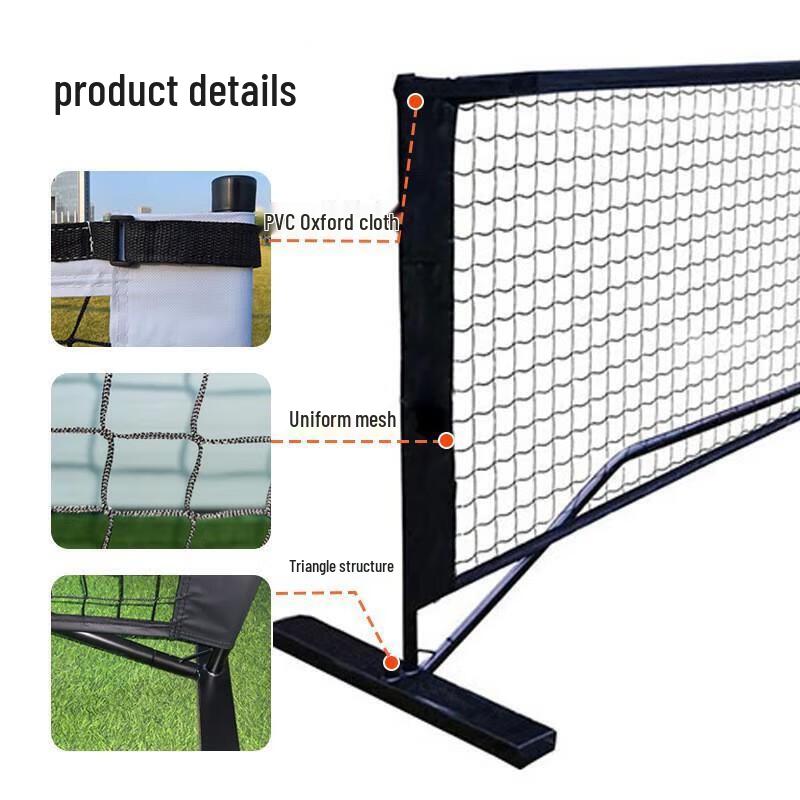 WEZHO Portable Indoor Pickleball Net Stand