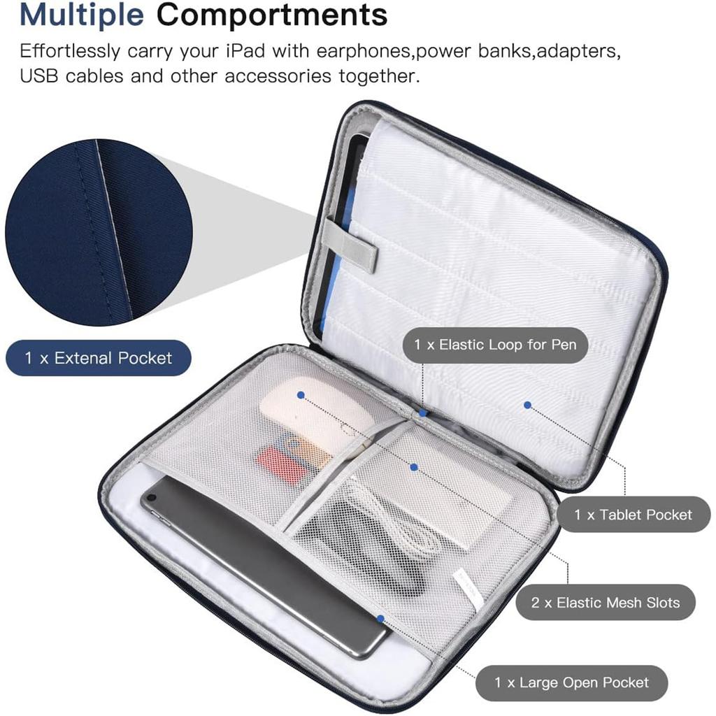 Laptop Sleeve Handbag for Macbook M4 Air13 15 Pro14 16 Waterproof Zipper Notebook Bag Macbook Air Pro M1 M2 M3 13 14 15 16inch