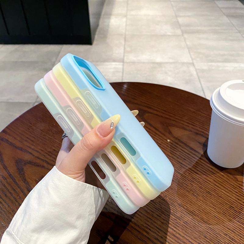 Luxury Candy Color Matte Phone Case For For Iphone 11 12 13 14 15 16 17 Pro Max Plus Air Shockproof Bumper Back Cases Cover