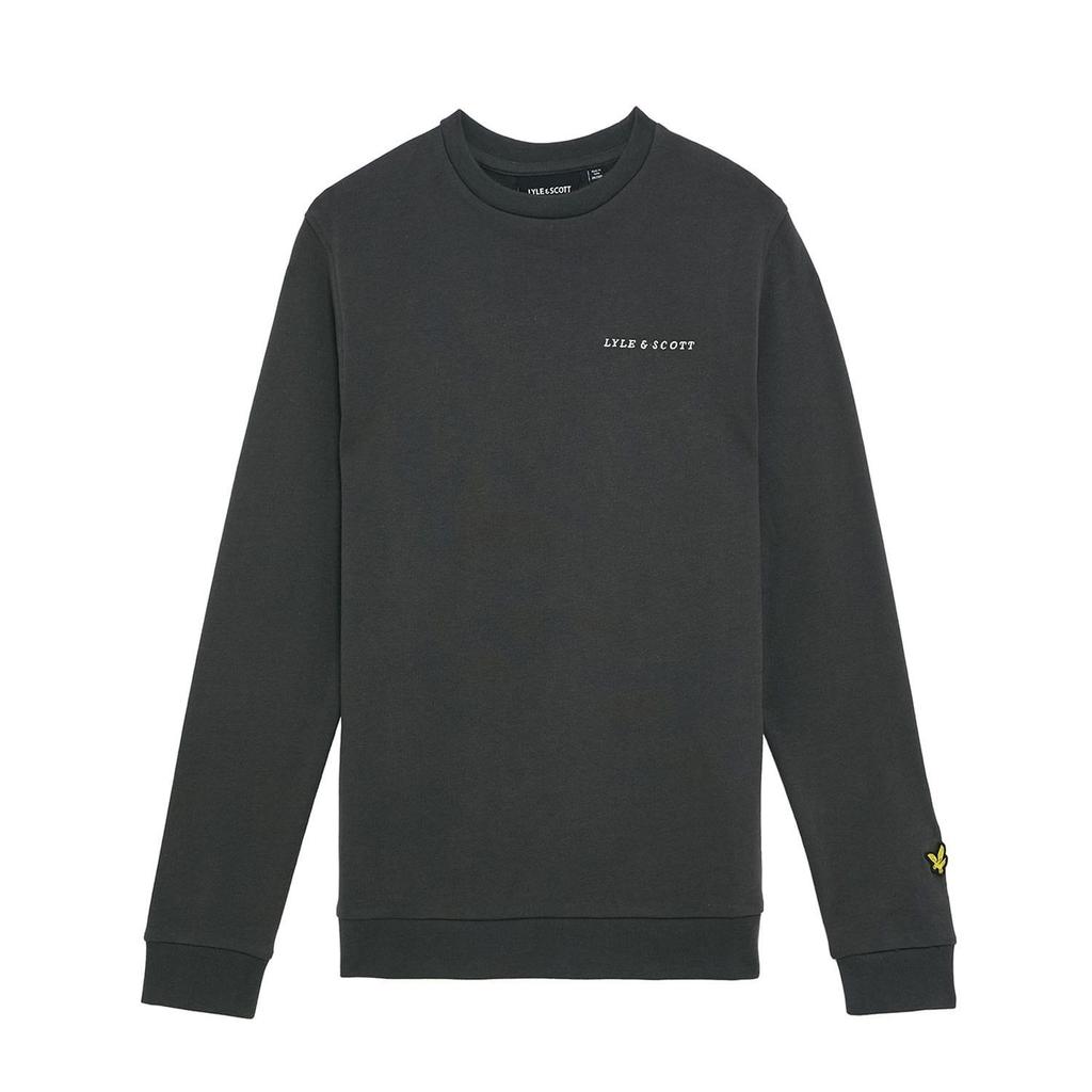 Lyle & Scott Childrens/Kids Script Crew Neck Sweatshirt