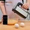 300W Handmixer, 5 Snelheden met Deegkneden Haken & Garde Opzetstukken, voor Bakken Koken Taart Room