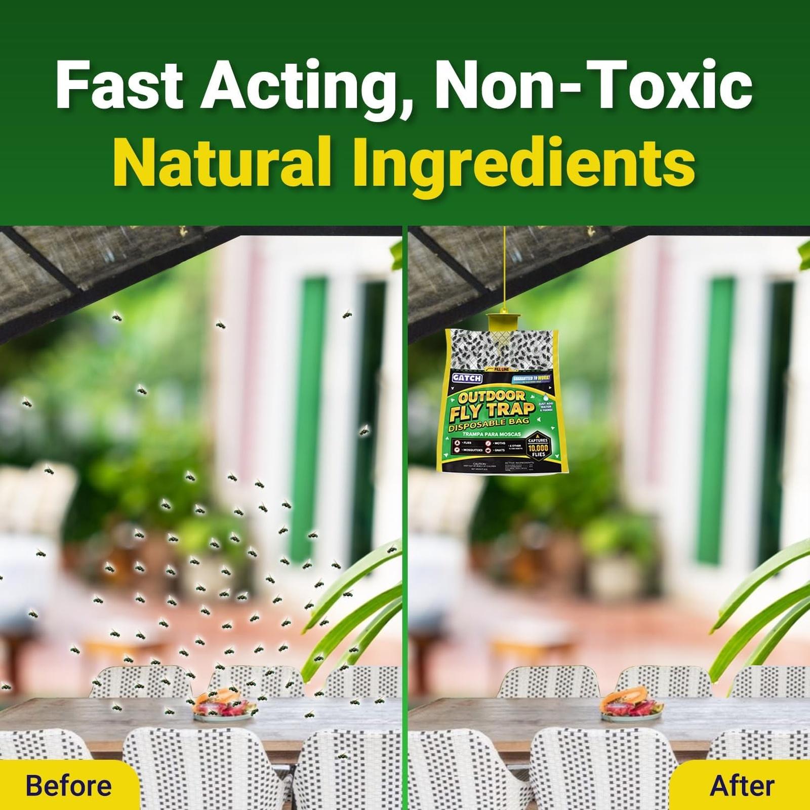 

Одноразовый, Подвесной Ловушка для Мух с , Для Уличного Использования Контроль Мух Ловушка , Ловушка для Сарая, Фермы one size зелёный