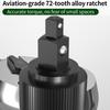 Quick Release Reversible Ratchet 1/4 ", 3/8 ", 1/2" Drive Ratchet Wrench, 72-Tooth Square Drive Socket Wrench