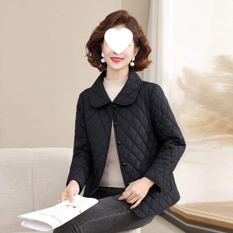 Leichte Baumwolljacke für Herbst/Winter 2025 für Mütter mittleren Alters und ältere Mütter