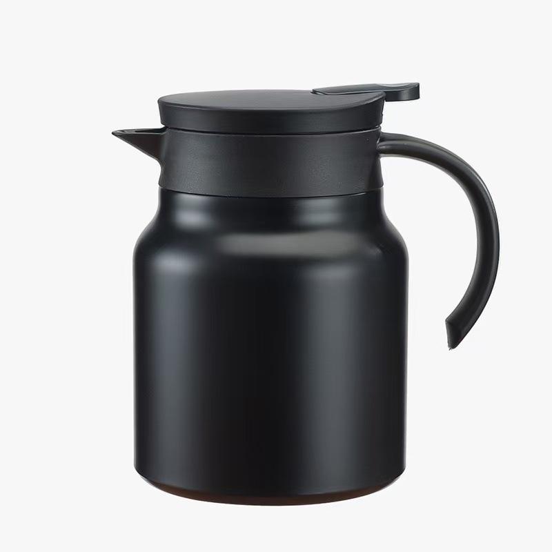 316 Stainless Steel Smart Temperature Display Insulated Tea Stewing Pot, Large Capacity for Home and Outdoor Use
