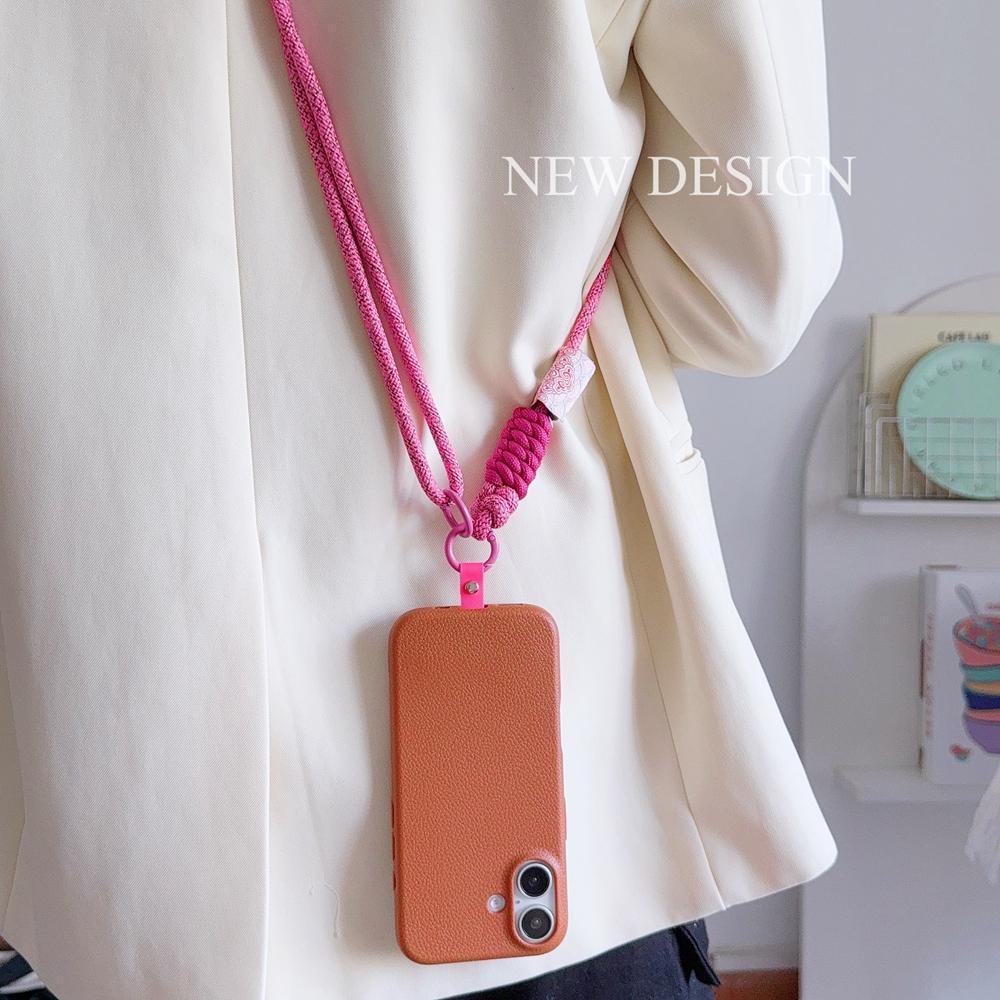 Korea Universal Adjustable Phone Lanyard Strap Mobile Phone Hanging Rope Neck Straps Anti-lost Lanyards Cell Phone Accessories