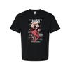 Just Fish It Graphic Unisex T Shirt With Sunset Mountain Marlin Design For Fishi
