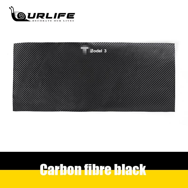 

Tesla Model 3 2018- Car co-pilot storage box Anti Kick Pad Protection Side Edge Film Protector чёрный