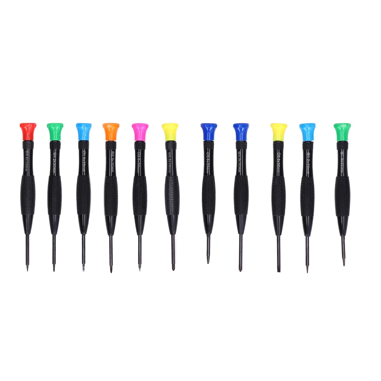 

Набор инструментов для ремонта из 11 предметов, точная магнитная отвертка, различные размеры, набор инструментов для ремонта телефона, очков