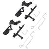 2 Set Throttle Trigger Choke Rod Switch Shaft Trigger Spring Kit Fit for MS170 MS180 017 018 Chainsaw