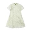 Little Yinman Girls' New Chinese Style Embroidered Dress