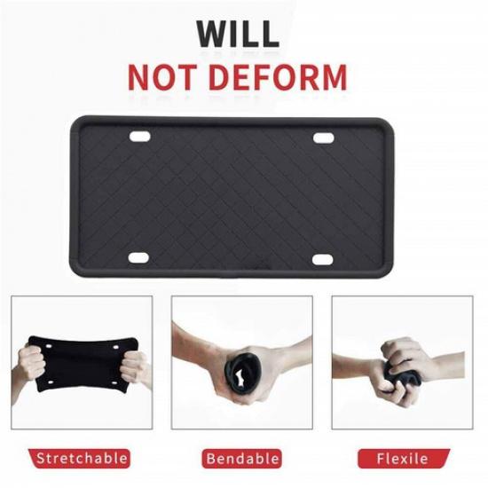 Front Rear License Plate Holder Mounting Bracket Protector For Car Accessories