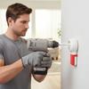 Rotary Nozzle Drill Dust Collector with High Suction Effect Ensures Dust Free Surfaces for Professional Decoration Tasks