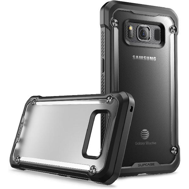 SupCase Samsung Galaxy S8 Active Case, Unicorn Beetle Series Premium Hybrid Protective Frost Clear Case for Samsung Galaxy S8 Active 2017 Release