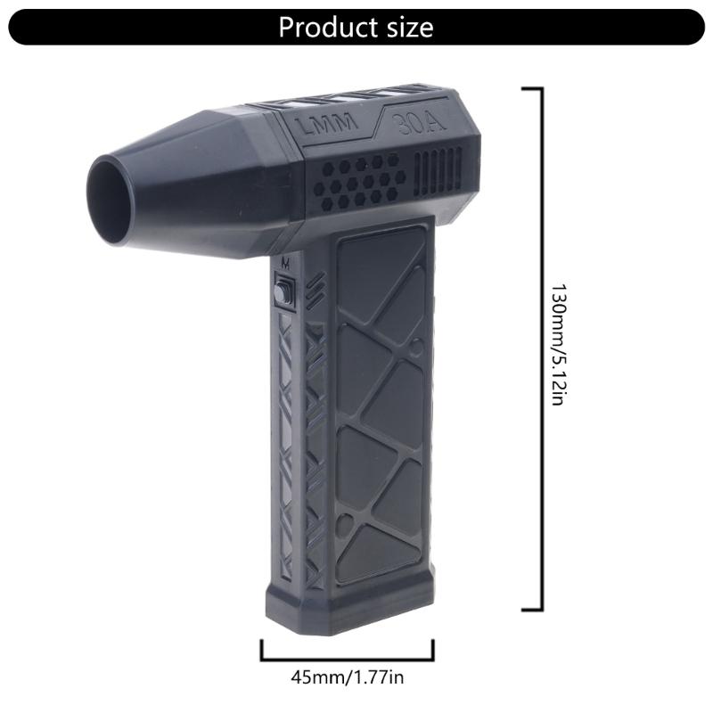 Lightweight 130000RPM Turbos Fan Blower 305g Wireless Design Suitable For Vehicle Detailing Fast Drying Debris Removal