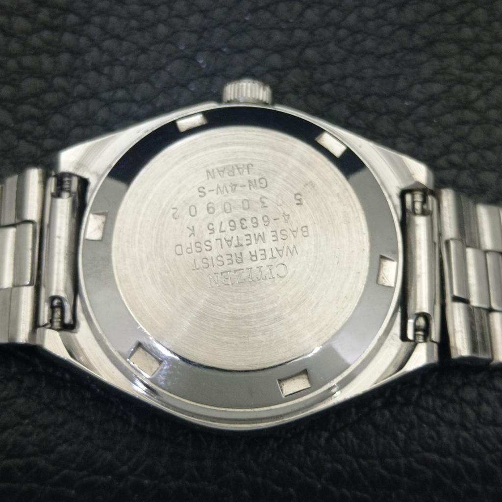 AUTOMATIC VINTAGE CITIZEN 6650A JAPAN WOMENS ORIGINAL DIAL WATCH A704221-1