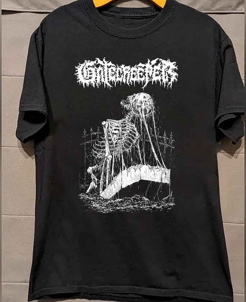 NEW RARE Gatecreeper Black Cotton Shirt Full size S5XL Unisex CS144 Unisex T-Shirt XL